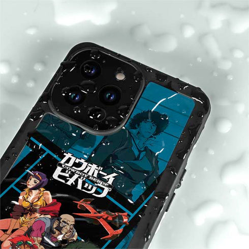 Cowboy Bebop Bounty Crew iPhone 15 Pro Waterproof Case
